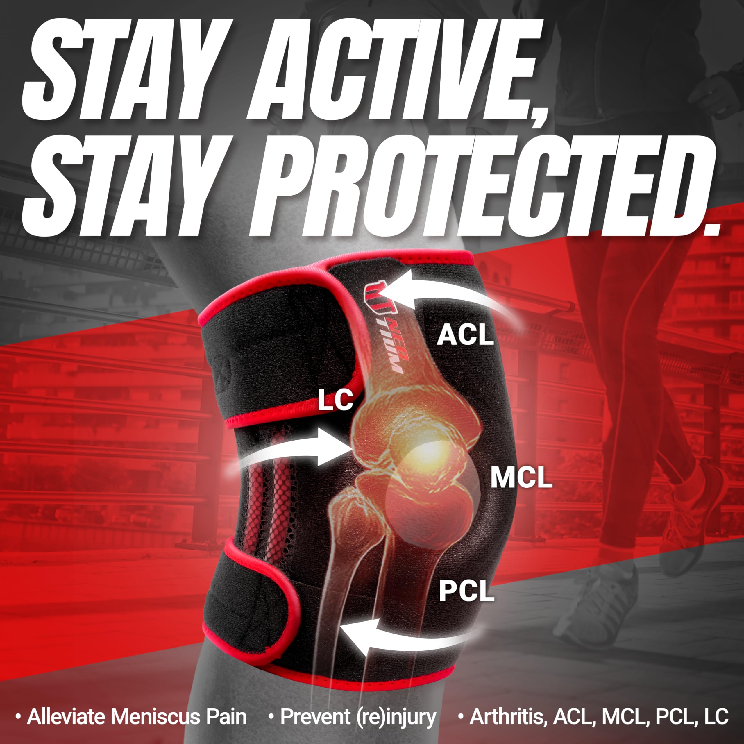 NeoTium Knee Brace Pro with Ice Pack