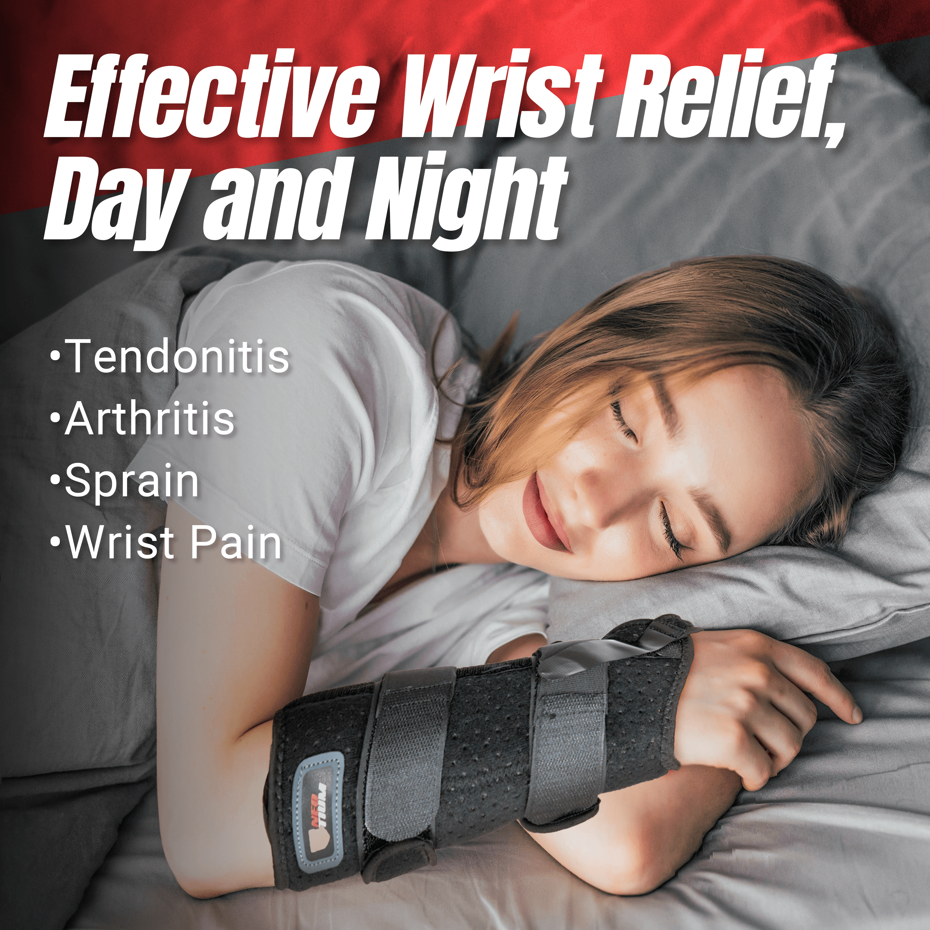 NeoTium Wrist Brace with Hot/Cold Pack