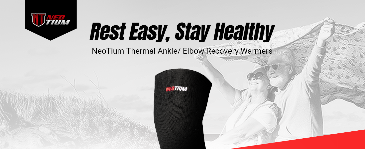 NeoTium Thermal Ankle Warmers and Recovery Sleeves