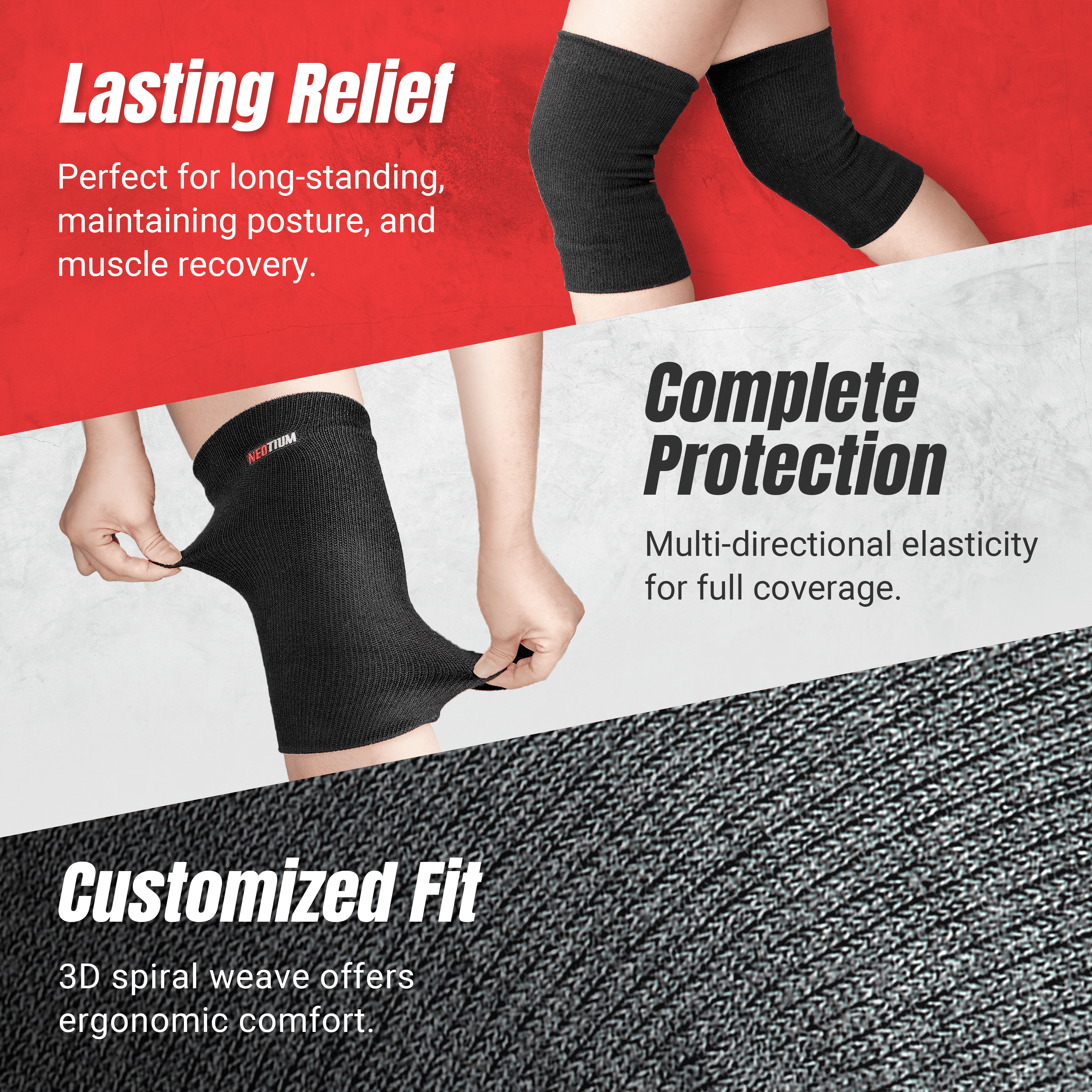 NEOTIUM Knee Warmers Recovery Sleeves
