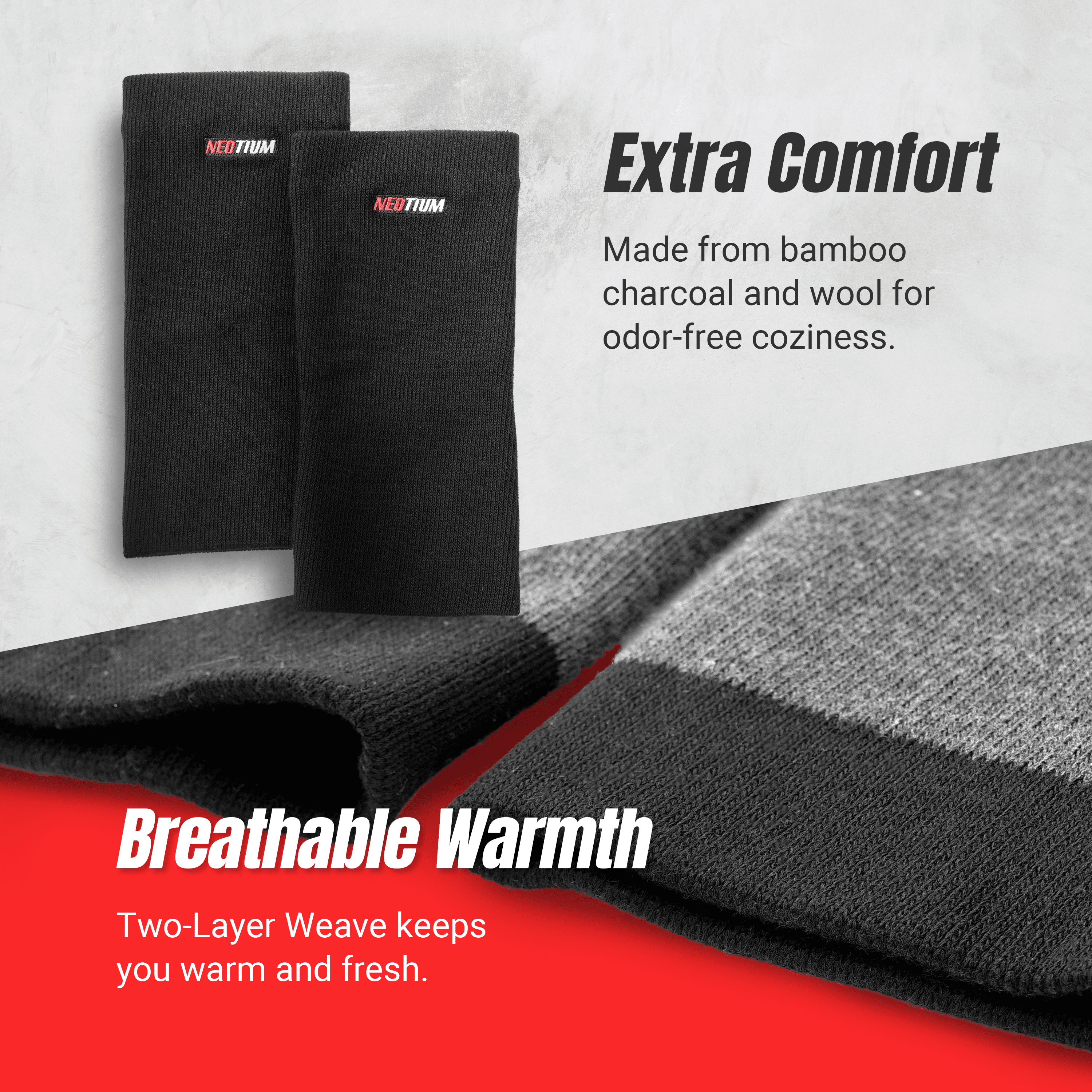 NEOTIUM Knee Warmers Recovery Sleeves