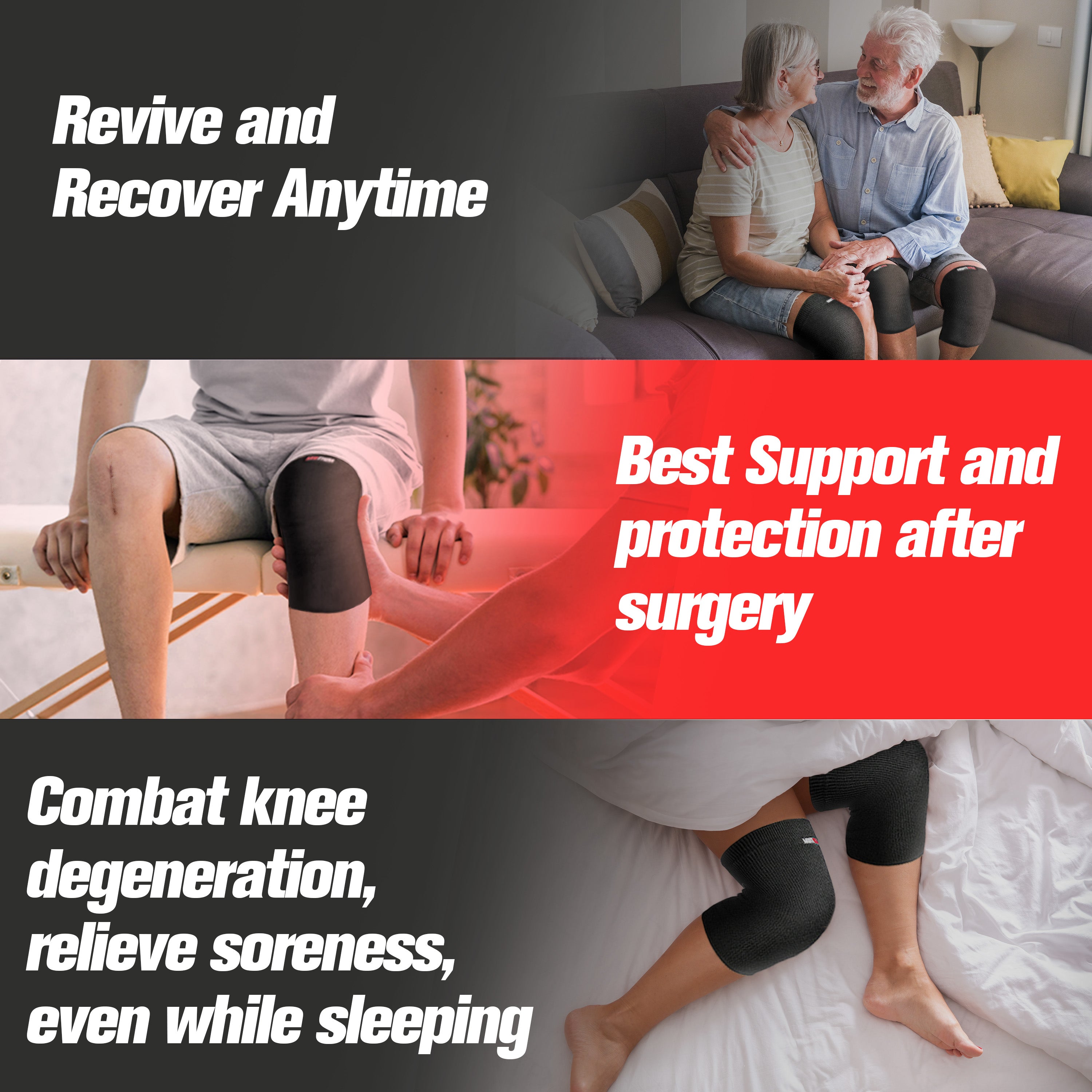 NEOTIUM Knee Warmers Recovery Sleeves