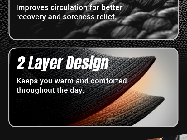 NEOTIUM Knee Warmers Recovery Sleeves