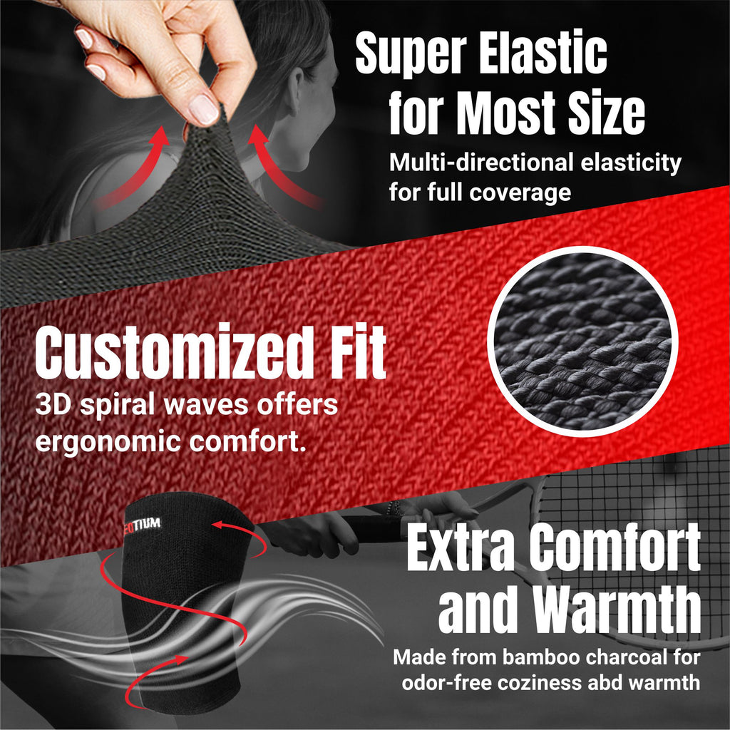 NeoTium Thermal elbow Warmers Recovery Sleeves