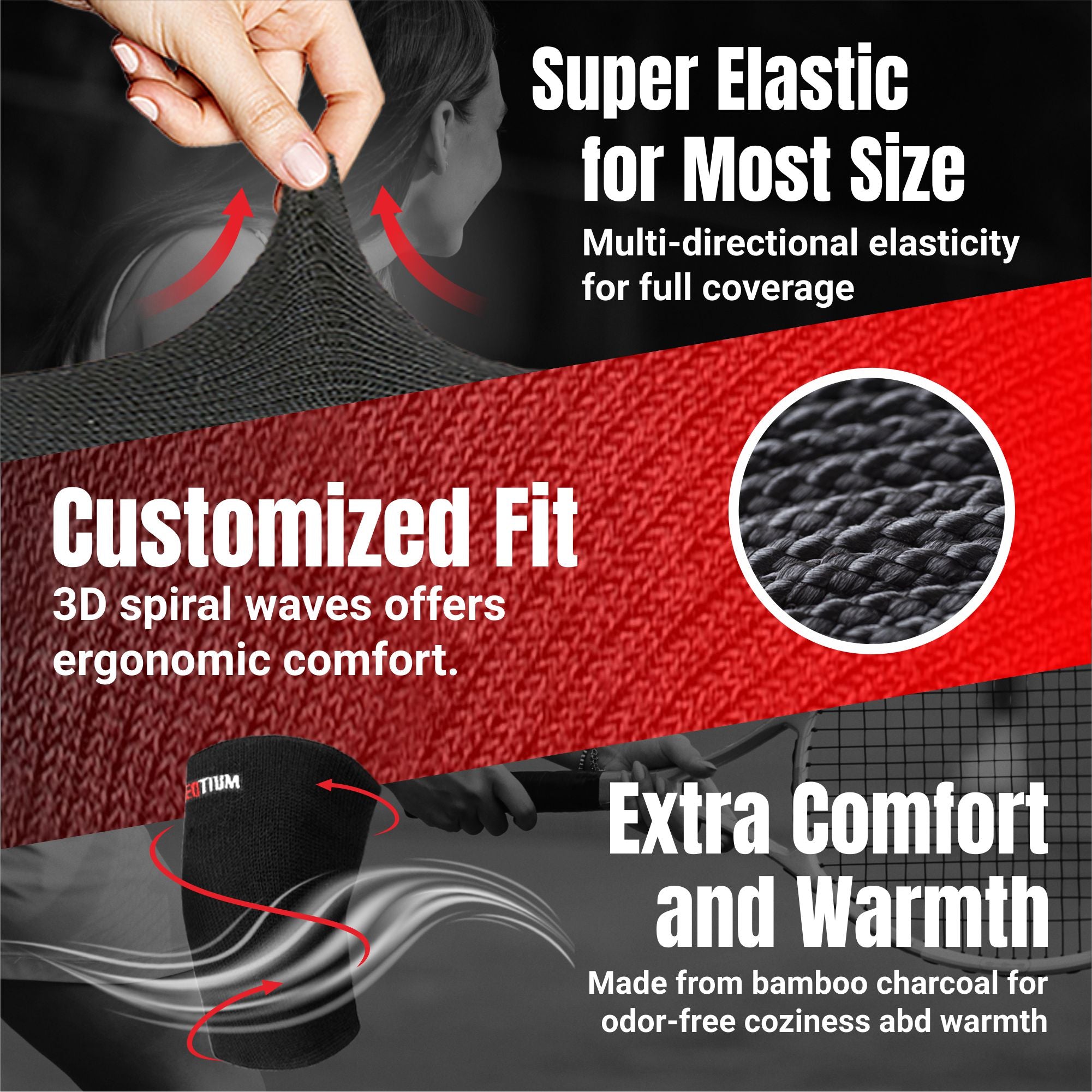 NeoTium Thermal elbow Warmers Recovery Sleeves