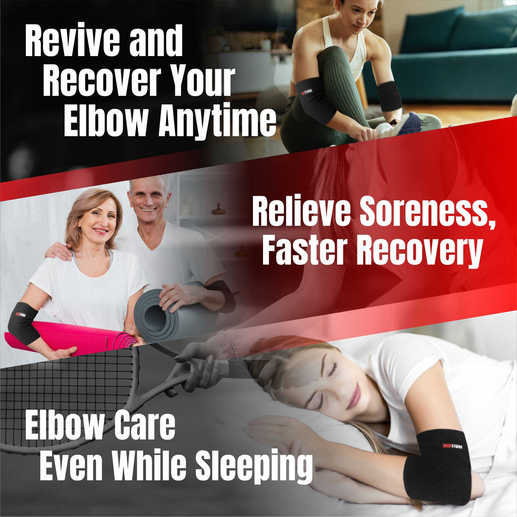NeoTium Thermal elbow Warmers Recovery Sleeves