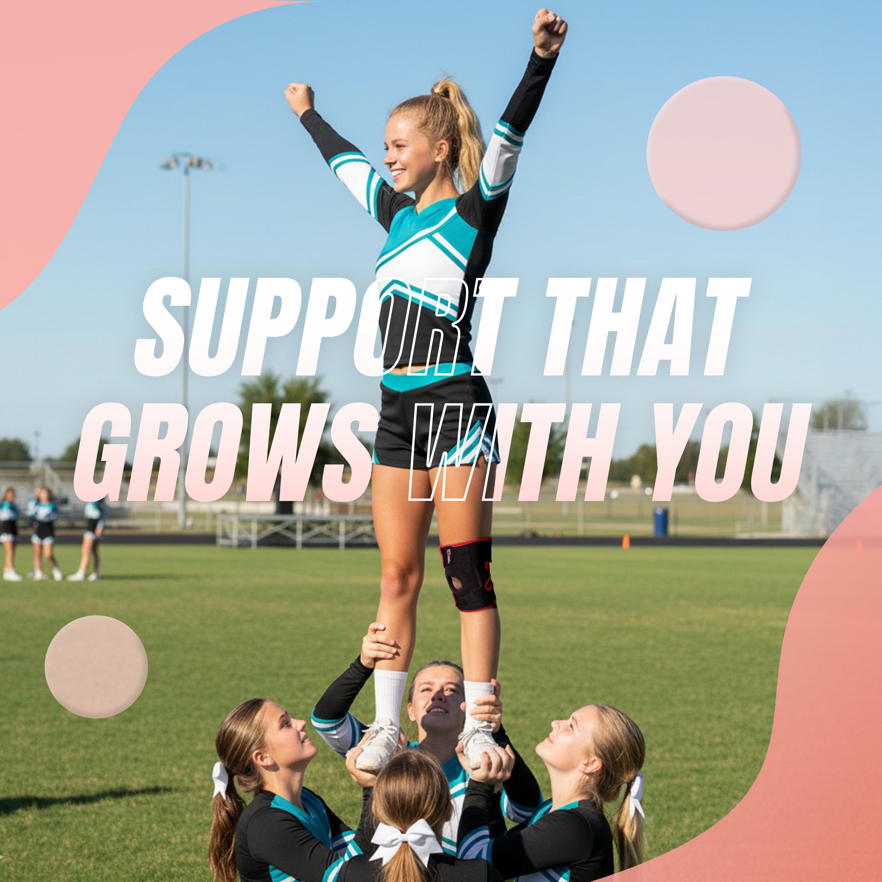 NeoTium Knee Brace Pro－RED