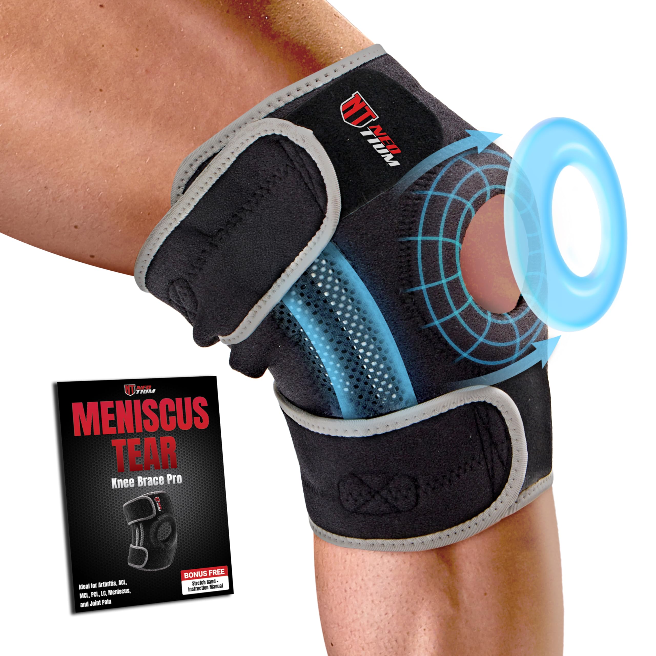 NeoTium Knee Brace Pro with Ice Pack