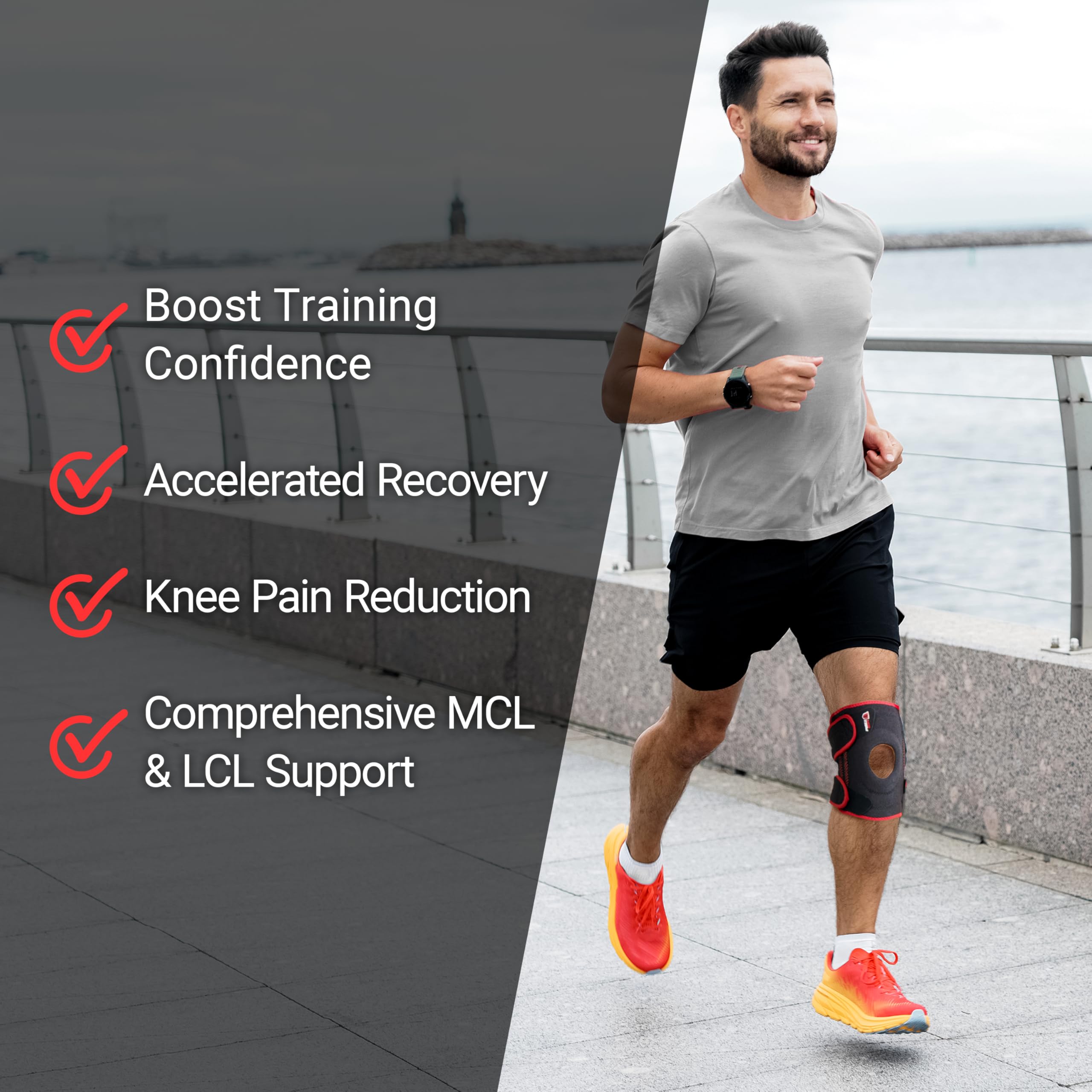 NeoTium Knee Brace Pro with Ice Pack